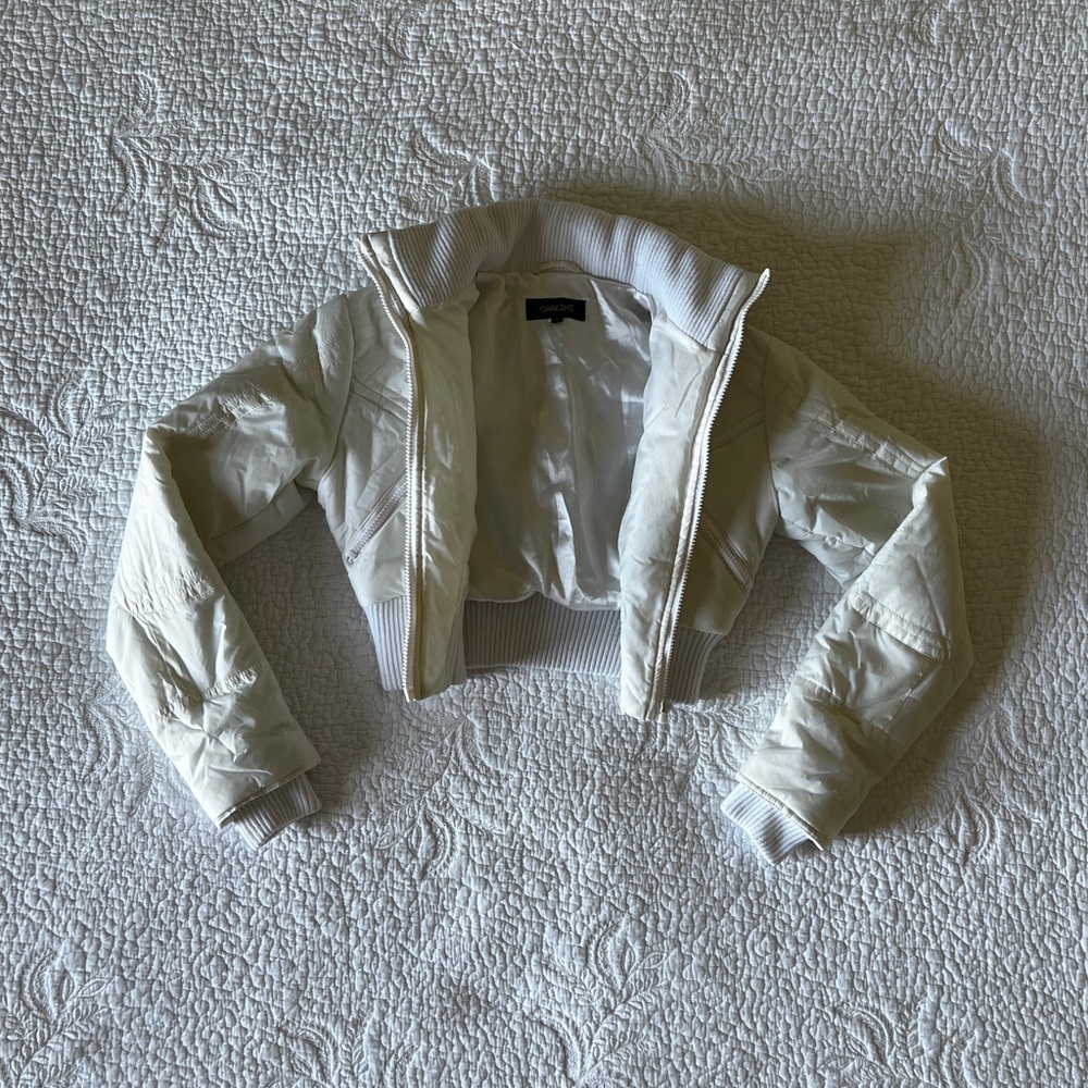 Cavalini White Jacket - Size Small - image 1